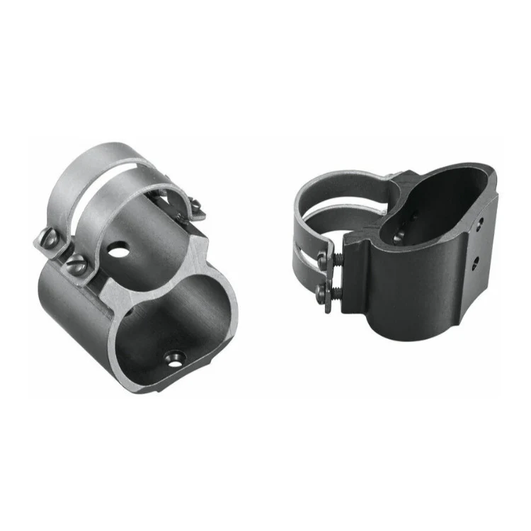 Weaver See-Thru Steel Lock Rings for 1-Inch Ruger 10/22 (Black)
