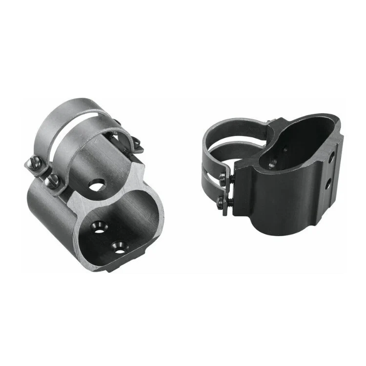 Weaver See-Thru Steel Lock Ring/Mounts (Marlin 336, 1-inch, Black)