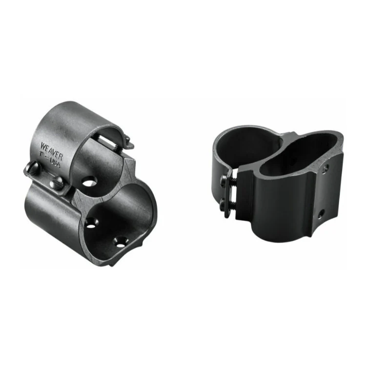 Weaver See-Thru Steel Lock Ring/Mounts (Remington 742/760, 1-inch, Black)