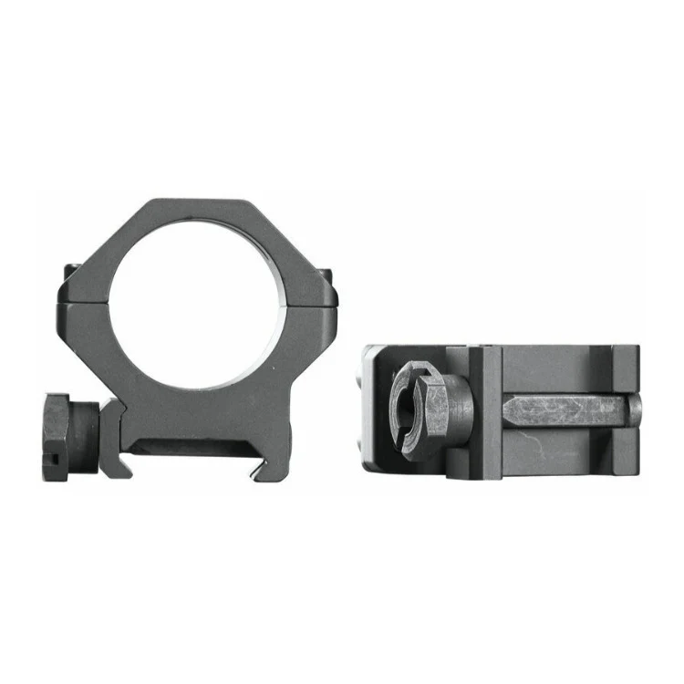Weaver 4-Hole 1-Inch Tactical Picatinny Rings (Medium, Matte Black) - Image 2