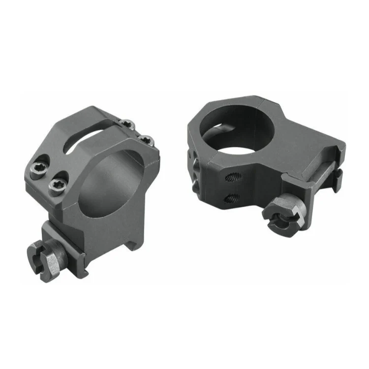 Weaver 4-Hole 1-Inch Picatinny Rings (XX-High, Matte Black)
