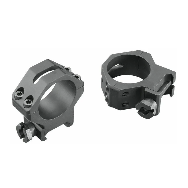Weaver 4-Hole 30mm Picatinny Rings (Medium, Matte Black)