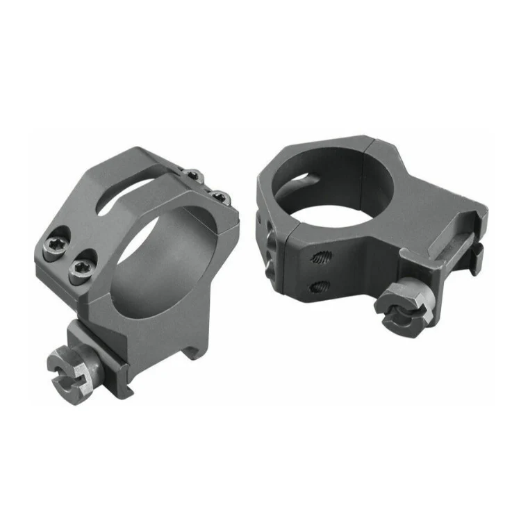 Weaver 4-Hole 30mm Picatinny Rings (X-High, Matte Black)