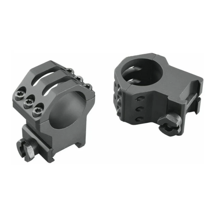 Weaver 6-Hole 1-Inch XX-High Mount Picatinny Scope Rings (Matte)