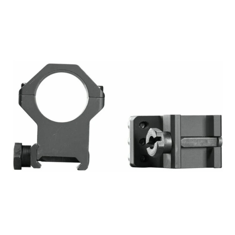 Weaver 6-Hole 1-Inch XX-High Mount Picatinny Scope Rings (Matte) - Image 2