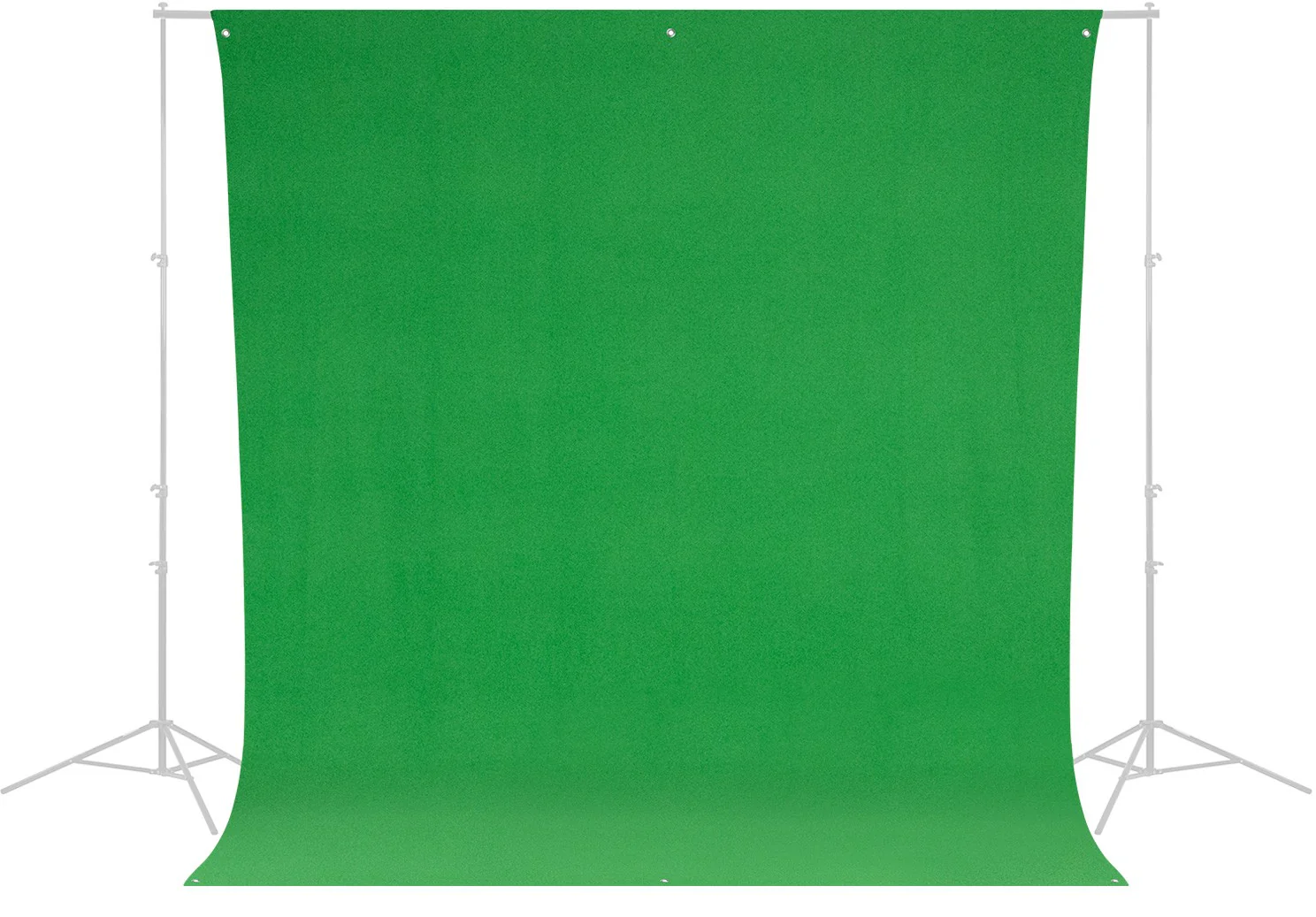 Westcott Wrinkle-Resistant Backdrop (Green Screen, 9' x 10')