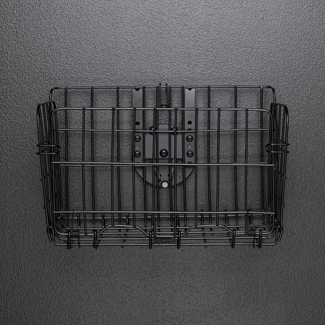 Westcott Float Wall Mount Storage Basket by Lindsay Adler with Tight Mesh for Garages and Closet - Image 6