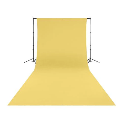 Westcott Wrinkle-Resistant, Machine-Washable Backdrop (Canary Yellow, 9 x 20 Feet) - Image 6