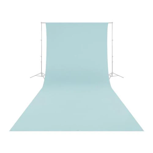 Westcott Wrinkle-Resistant, Machine-Washable Backdrop (Pastel Blue, 9 x 20 Feet) - Image 5