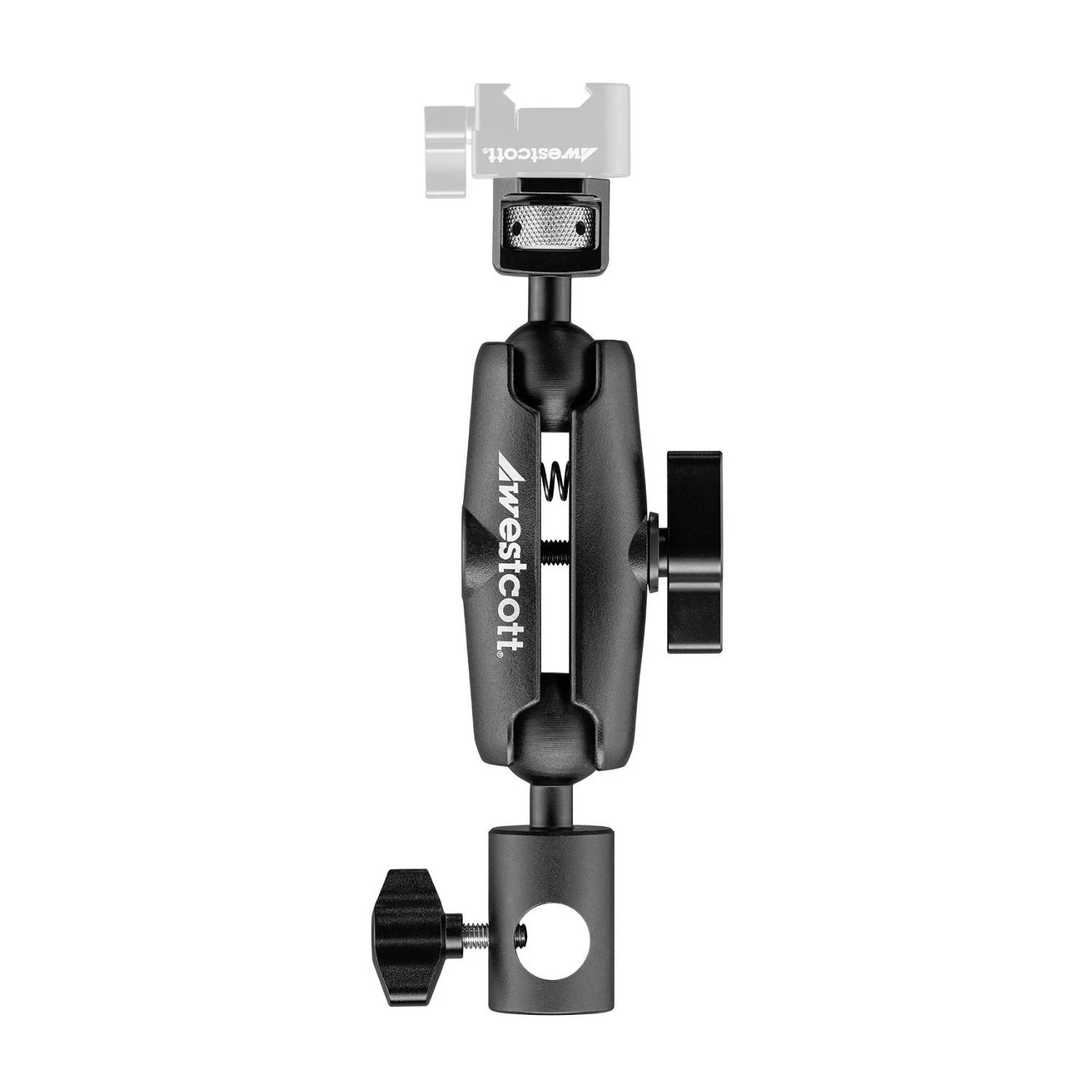 Westcott Dual-Joint 3/8 Inch Anti-Twist Tilter Bracket with 360 Rotation - Image 3