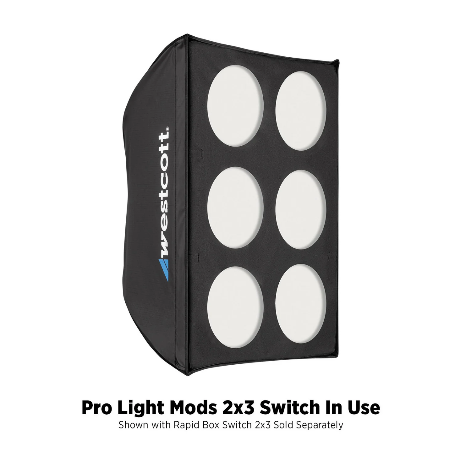 Westcott Pro Light Adjustable Corner and 1.5-Inch Hook-And-Loop Lining Mods 2 x 3 (Rapid Box Switch) - Image 3