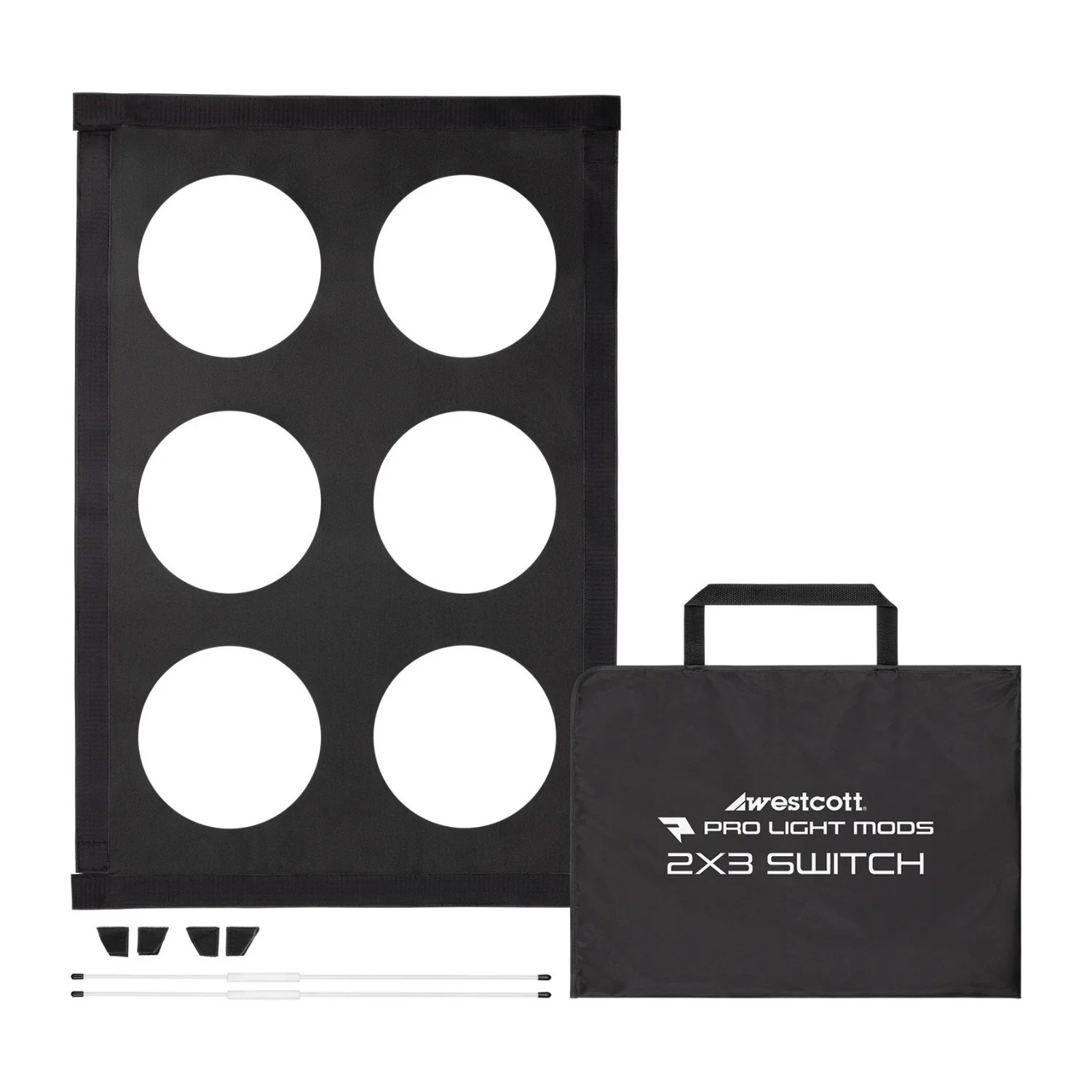 Westcott Pro Light Adjustable Corner and 1.5-Inch Hook-And-Loop Lining Mods 2 x 3 (Rapid Box Switch) - Image 7