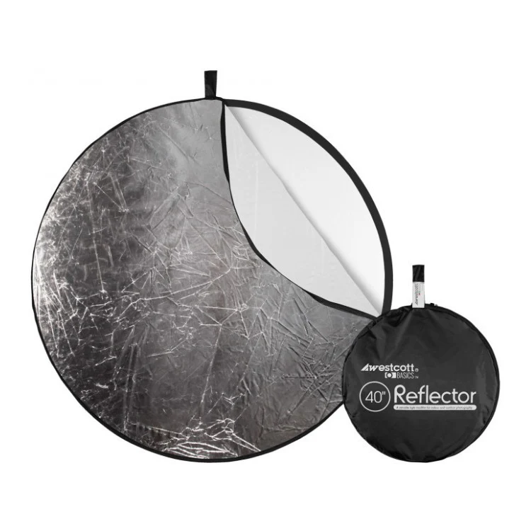 Westcott Collapsible 5-in-1 Reflector Kit with Gold Surface (40 Inches) - Image 3