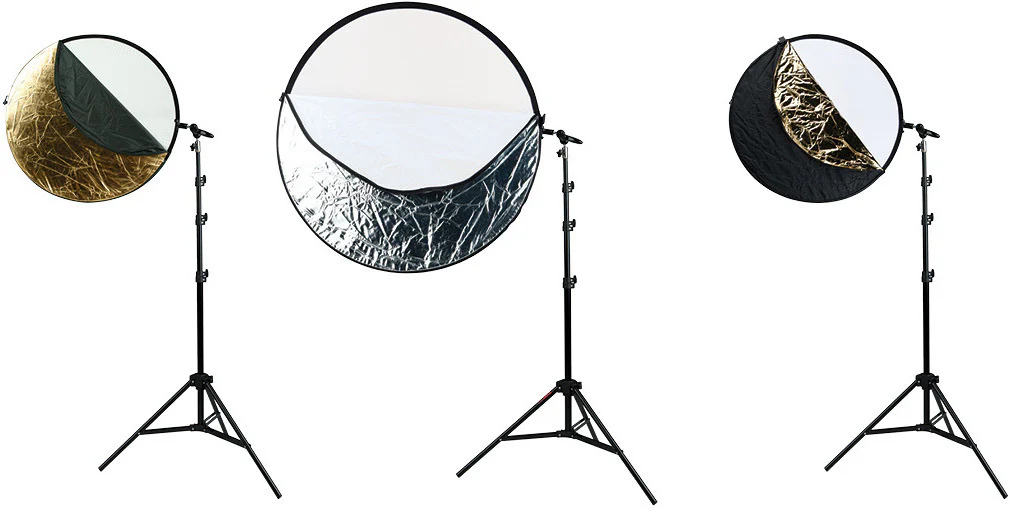 Westcott Collapsible 5-in-1 Reflector with Gold Surface (30in) - Image 9