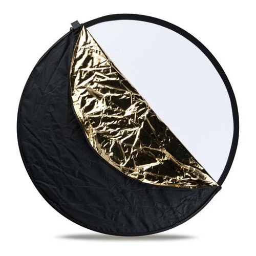 Westcott Collapsible 5-in-1 Reflector with Gold Surface (50-inch) - Image 8