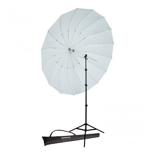 Westcott White/Black Bounce Parabolic Standard Umbrella (7') - Image 10