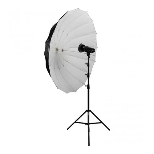 Westcott White/Black Bounce Parabolic Standard Umbrella (7') - Image 14
