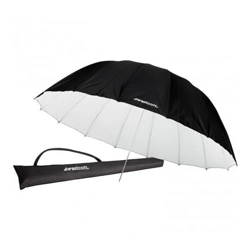 Westcott White/Black Bounce Parabolic Standard Umbrella (7') - Image 9