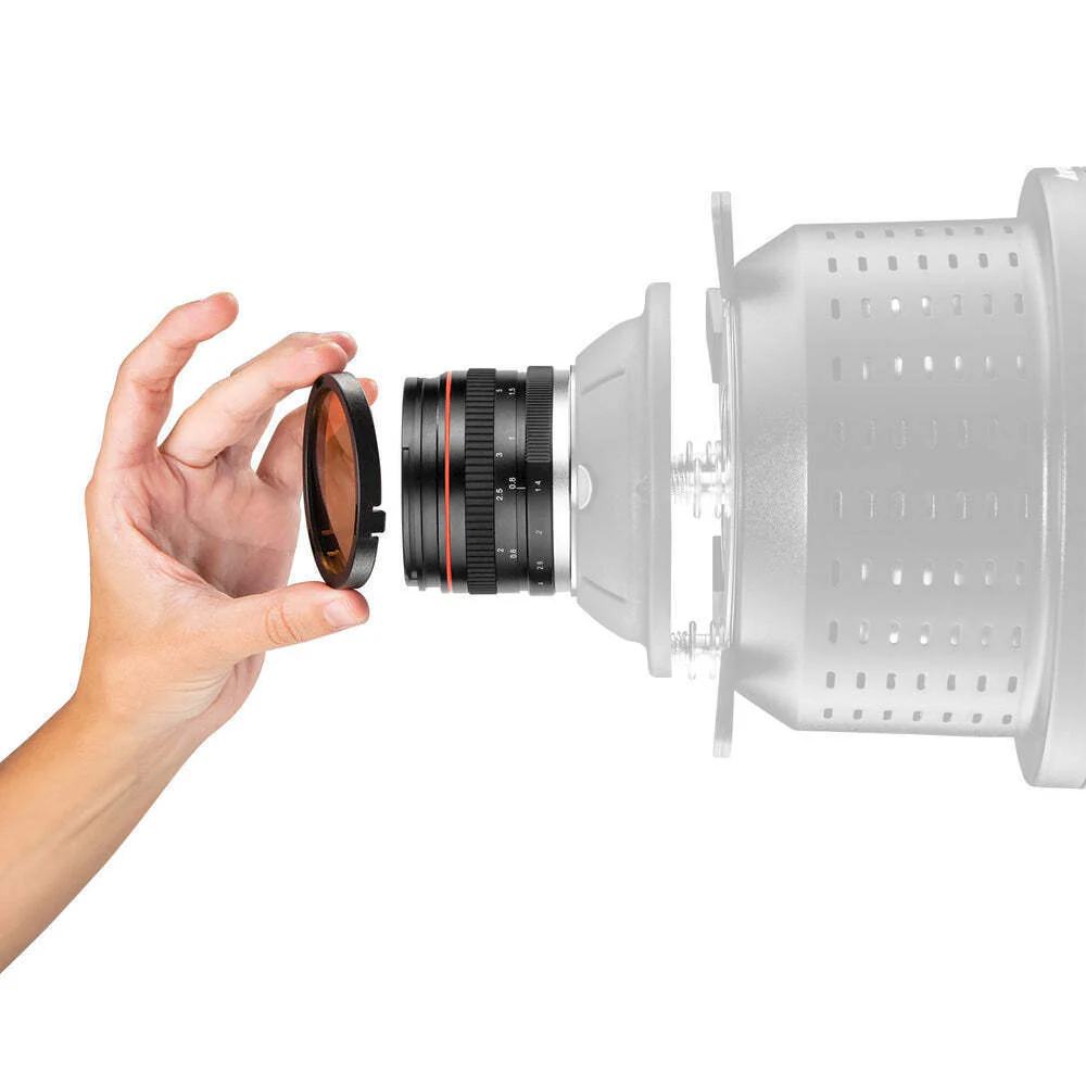 Westcott 50mm F/1.4 Lens Kit for Optical Spot with Wide-Angle Coverage and Photoshoot Accessories - Image 4