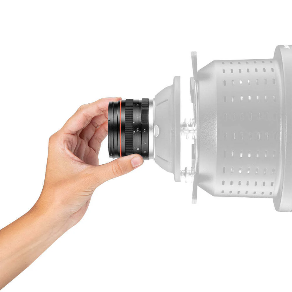 Westcott 50mm F/1.4 Lens Kit for Optical Spot with Wide-Angle Coverage and Photoshoot Accessories - Image 5