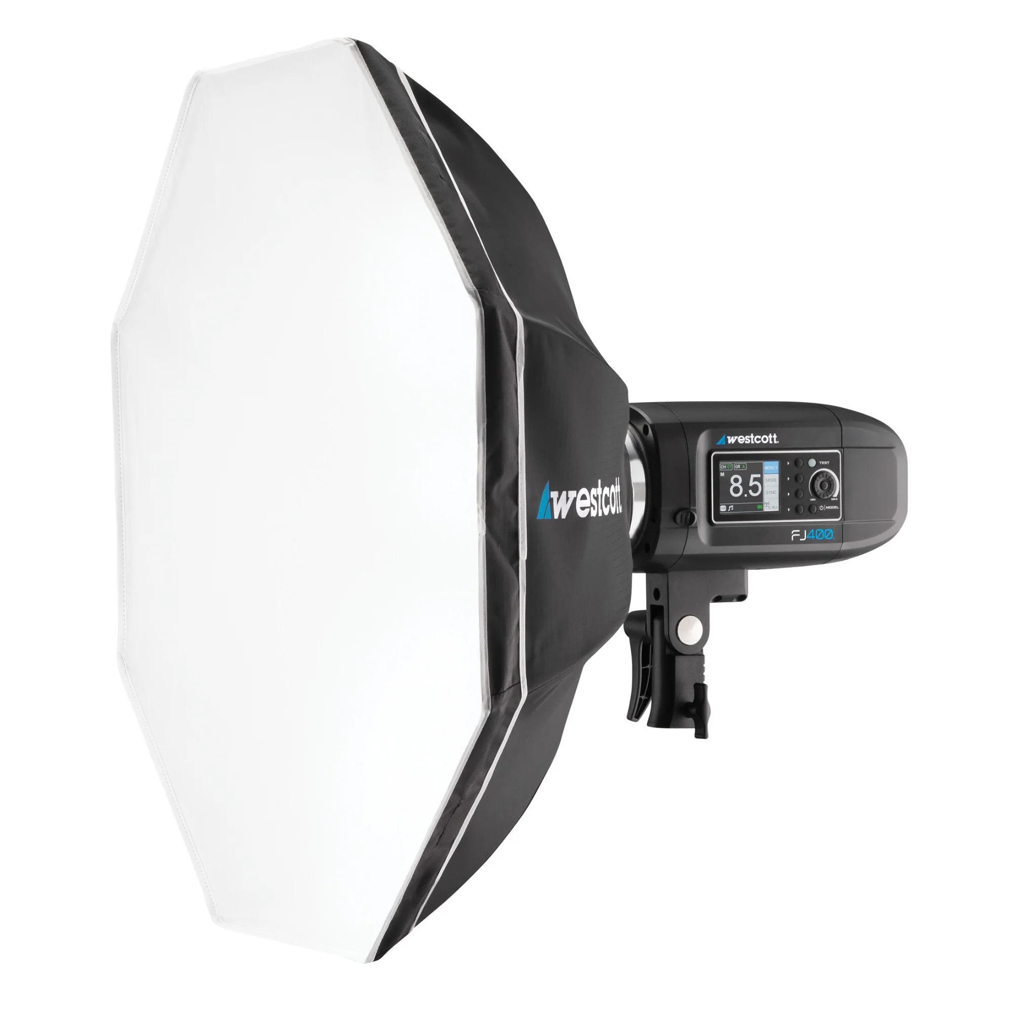 Westcott FJ400 Strobe 1-Light Backpack Kit with FJ-X2m Wireless Trigger and Rapid Box Switch Octa-S - Image 2