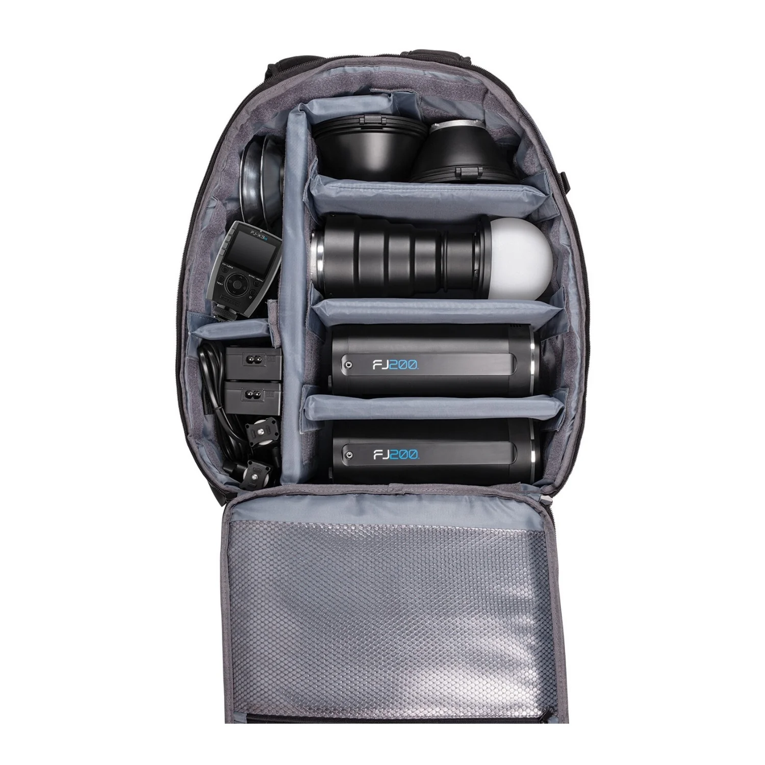 Westcott FJ200 Strobe 2-Light Backpack Kit with FJ-X3 M Universal Wireless Trigger - Image 2