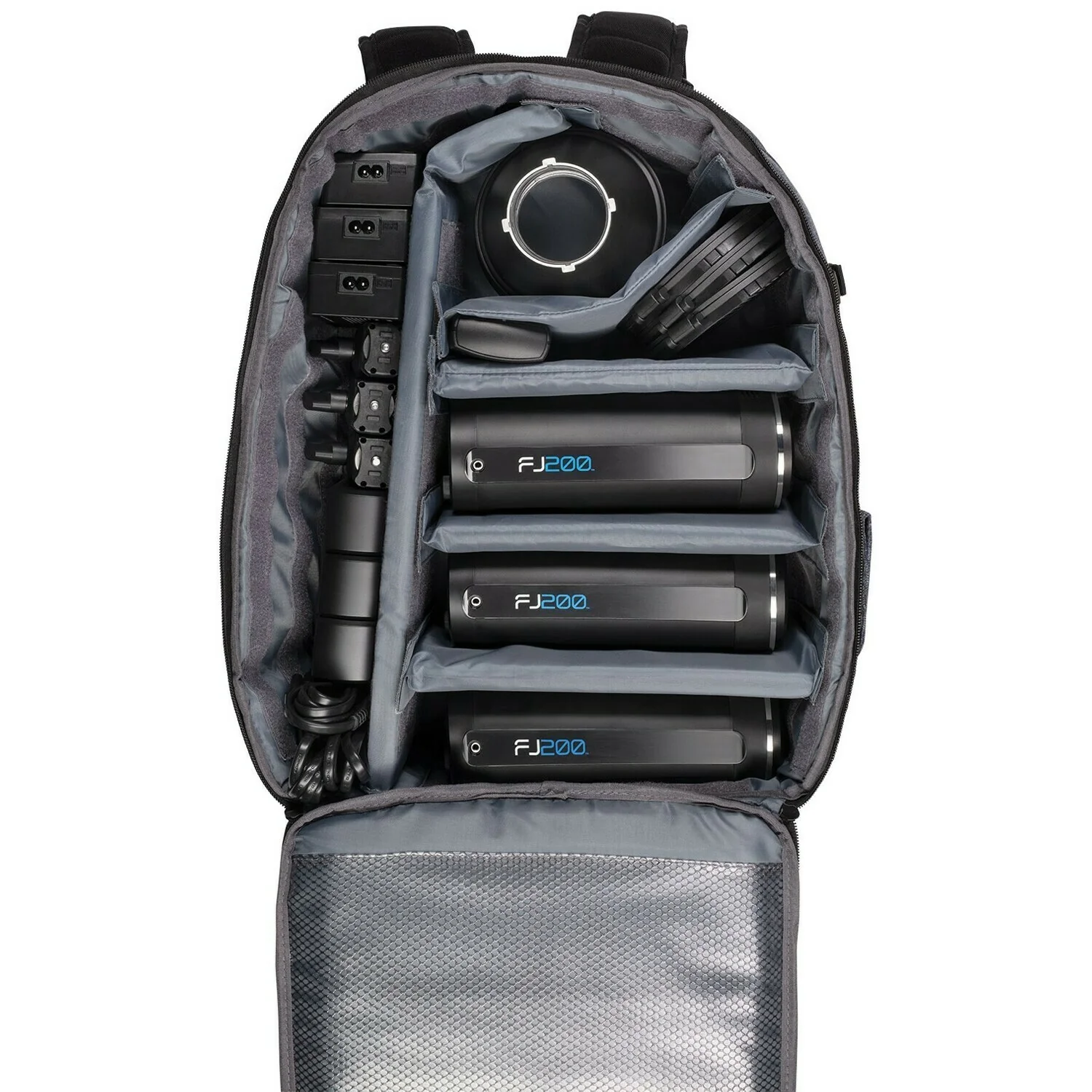 F.J. Westcott FJ200 Strobe 3-Light Backpack Kit with FJ-X2m Wireless Trigger - Image 6