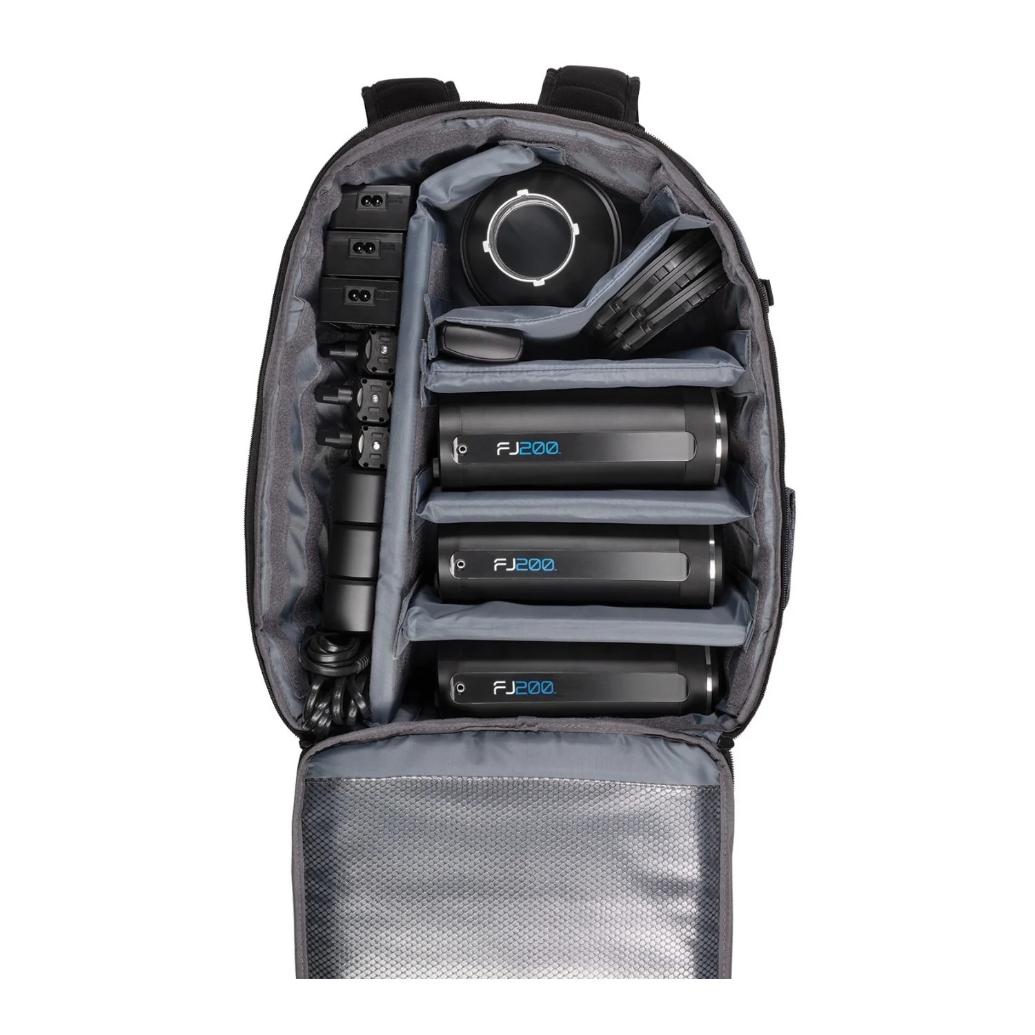 Westcott FJ200 Strobe 3-Light Backpack Kit with FJ-X3 S Wireless Trigger - Image 2