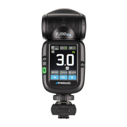 Westcott FJ80 II M Universal Touchscreen 80Ws Speedlight with Adapter for Sony Cameras - Image 5