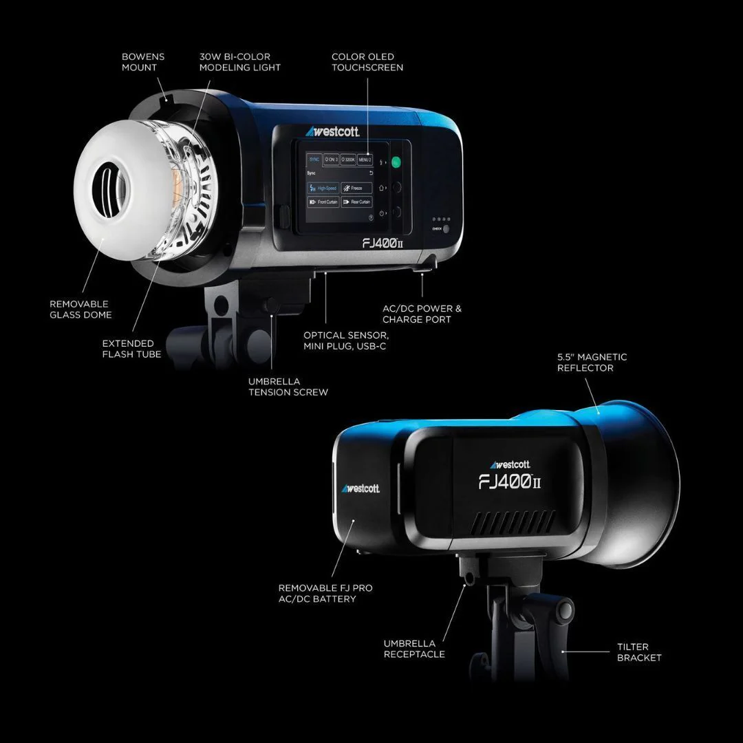 Westcott FJ Wireless 2-Light Portable Portrait Flash Kit with FJ-X3 S Trigger for Sony Cameras - Image 5