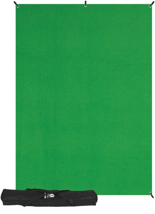 Westcott X-Drop Wrinkle-Resistant Backdrop Kit (Chroma-Key Green, 5 x 7 Feet) - Image 2