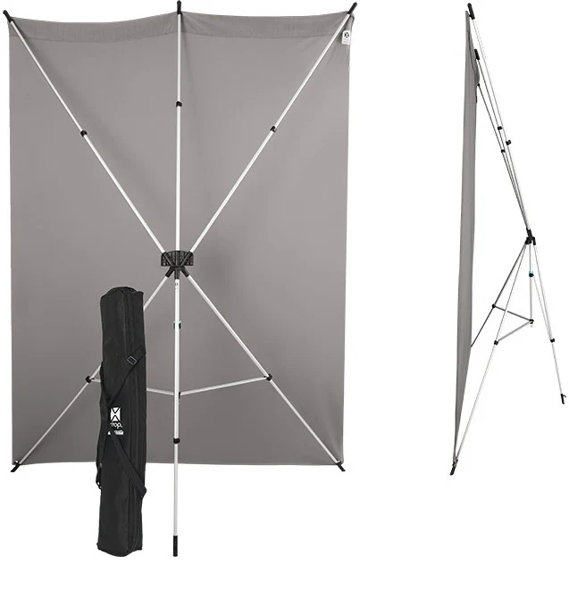 Westcott X-Drop Wrinkle-Resistant Backdrop Kit (Chroma-Key Green, 5 x 7 Feet) - Image 3