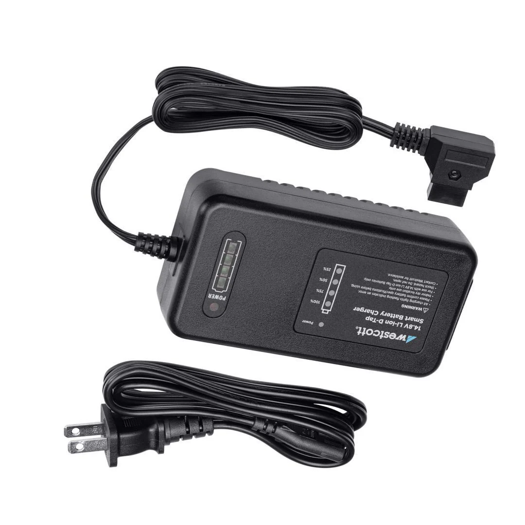 Westcott 14.8V D-Tap Li-Ion Battery Charger with Smart Charging Technology - Image 4