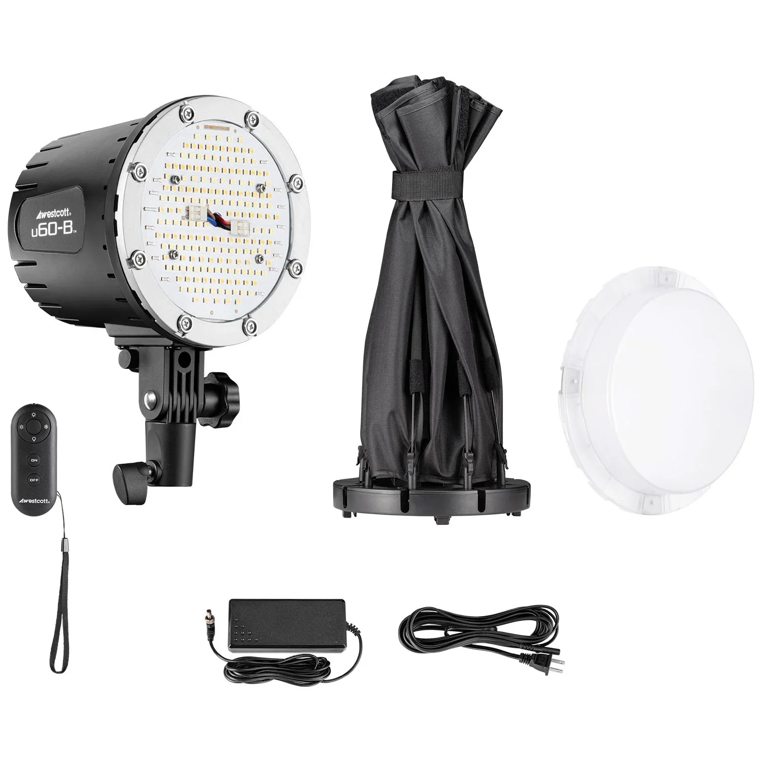 Westcott U60-B Bi-Color LED 1-Light Softbox Kit (60W) - Image 2