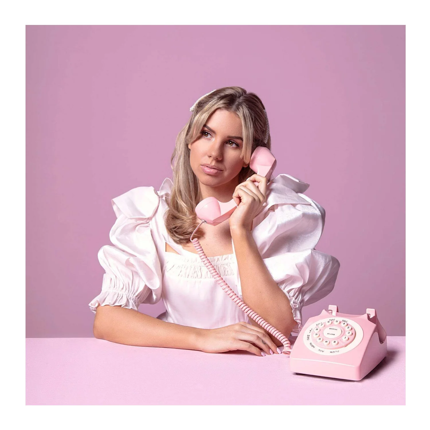 Westcott X-Drop Pro Wrinkle-Resistant Backdrop (Blush Pink, 8 x 8 Feet) - Image 6