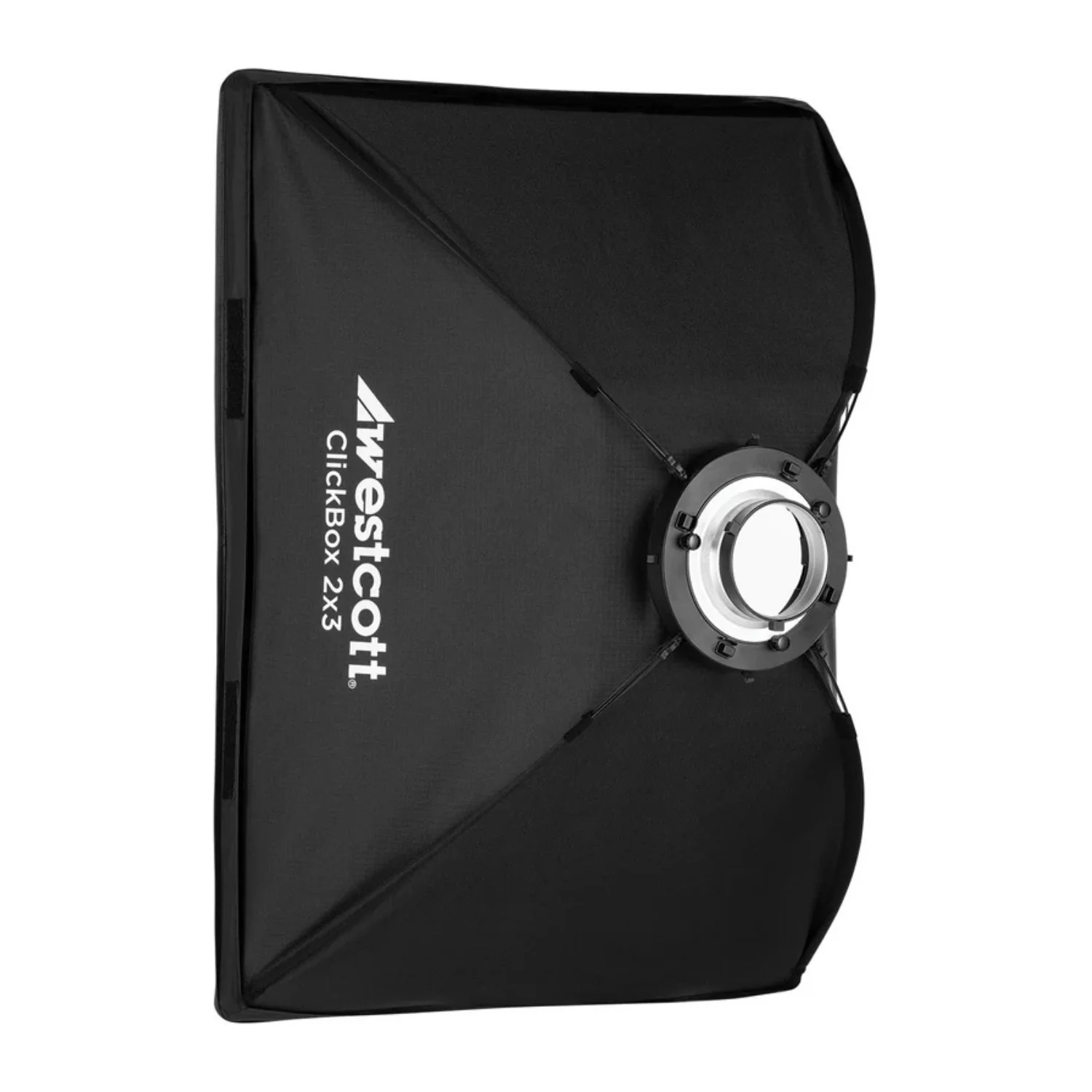 Westcott ClickBox 2x3 Softbox (Bowens) - Removable Diffuser, Silver Interior - Image 4