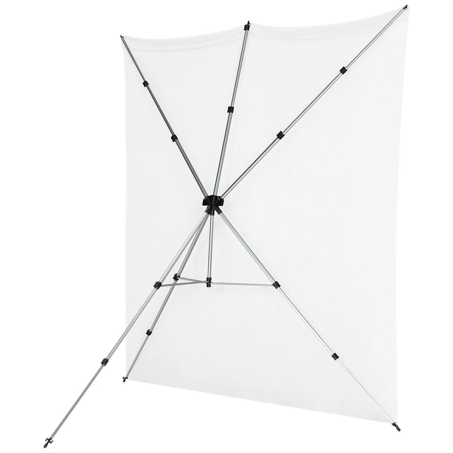 Westcott X-Drop Pro Wrinkle-Resistant 8 x 8 Feet Backdrop (High Key White) - Image 3