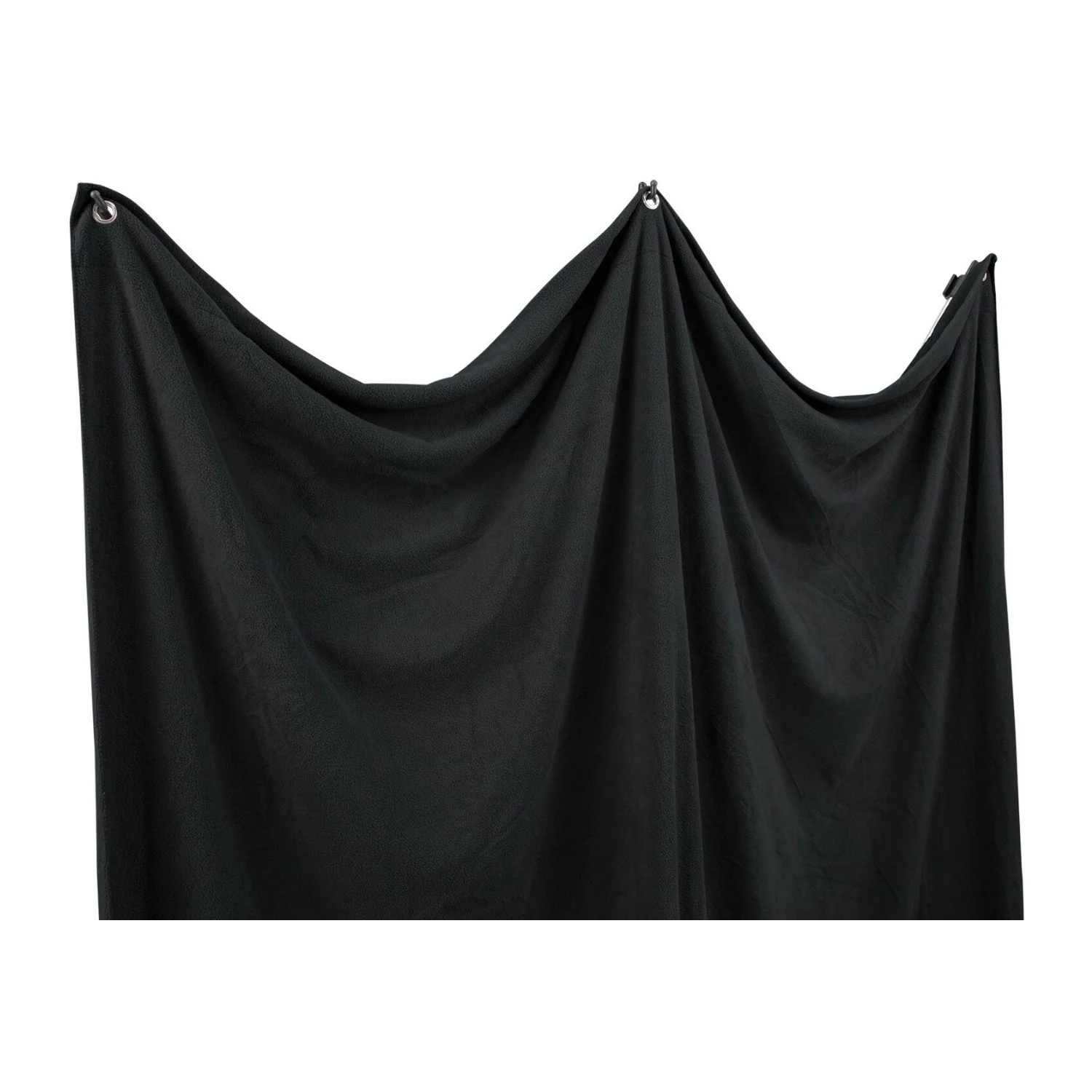 Westcott X-Drop Pro Wrinkle-Resistant 8 x 13 Inch Backdrop Sweep (Rich Black) - Image 2