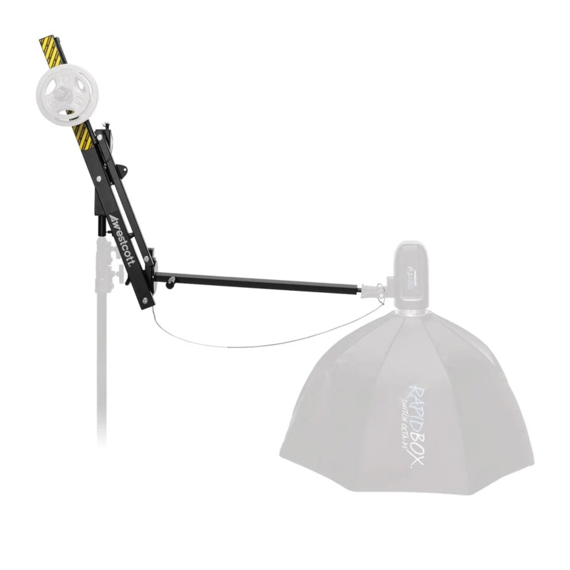 Westcott Easy Boom Heavy Duty 28-inch Extension Arm with 360-degree Rotation - Image 4
