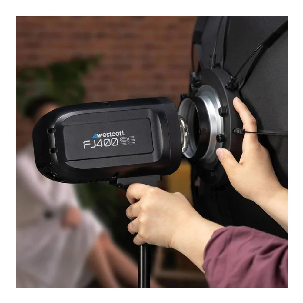 Westcott FJ400-SE 400W Strobe with Wireless Trigger, ClickBox 1x3 Softbox Bundle - Image 8