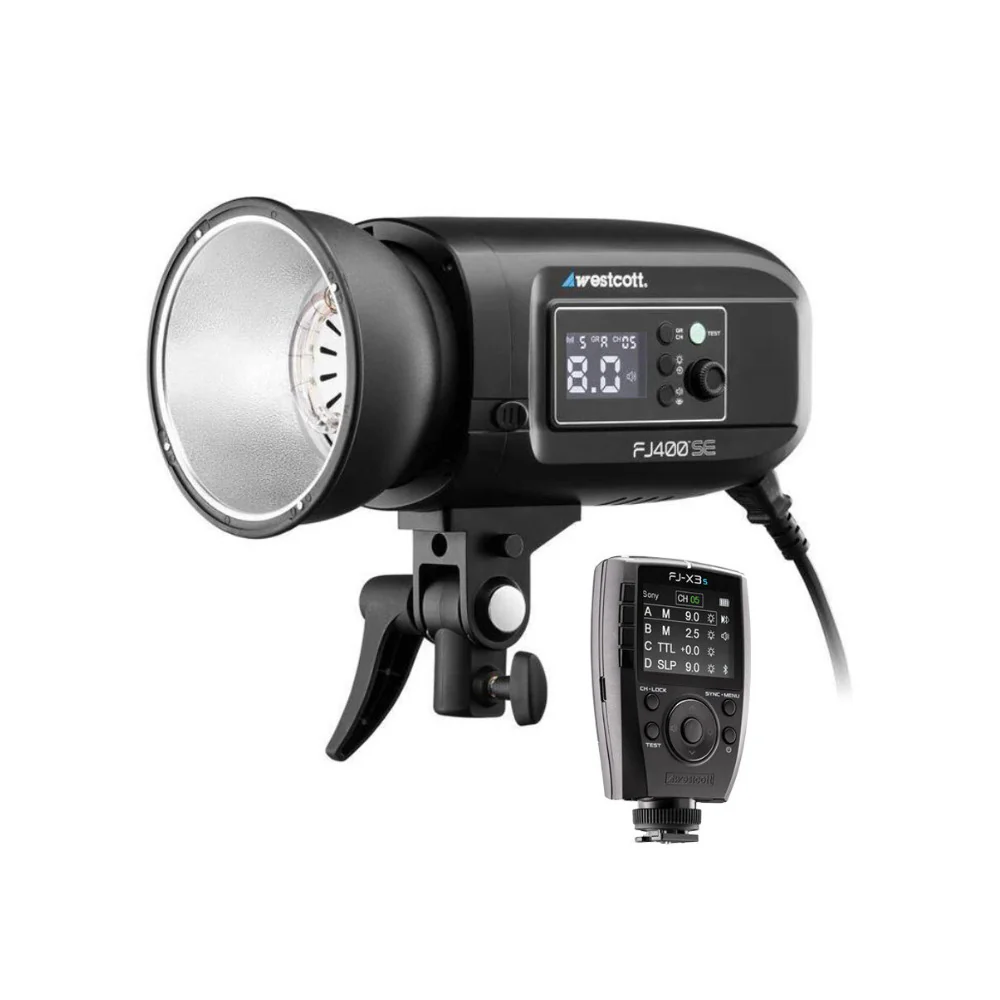 Westcott FJ400-SE Studio Strobe 400Ws with FJ-X3 S Wireless Flash Trigger Bundle - Image 2