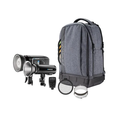 Westcott FJ Wireless 2-Light Portable Portrait Flash Kit with FJ-X3 S Trigger with Backdrops Bundle - Image 13
