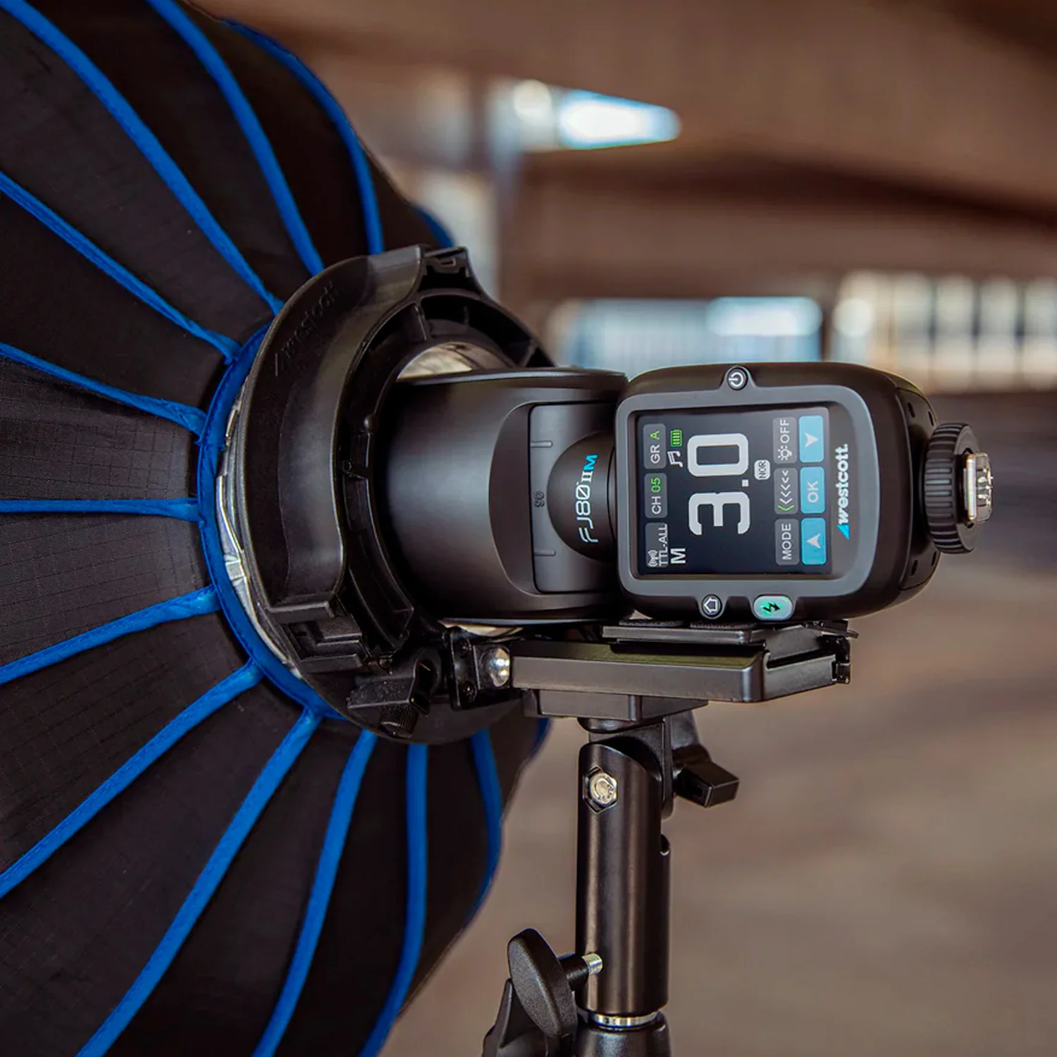 Westcott FJ80 II M Universal Touchscreen 80Ws Speedlight with Adapter Bundle - Image 7