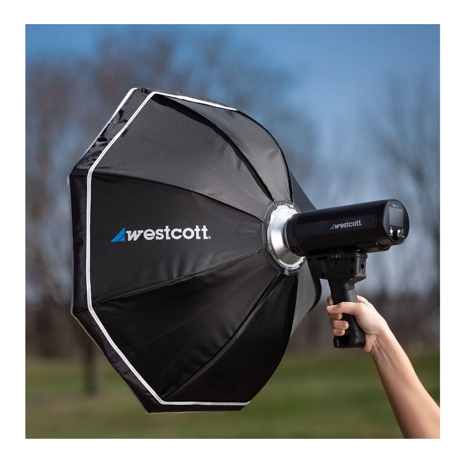 Westcott FJ80 II Universal Touchscreen Speedlight with Adapter for Sony w/ProGrip 2 Handheld Mount - Image 10