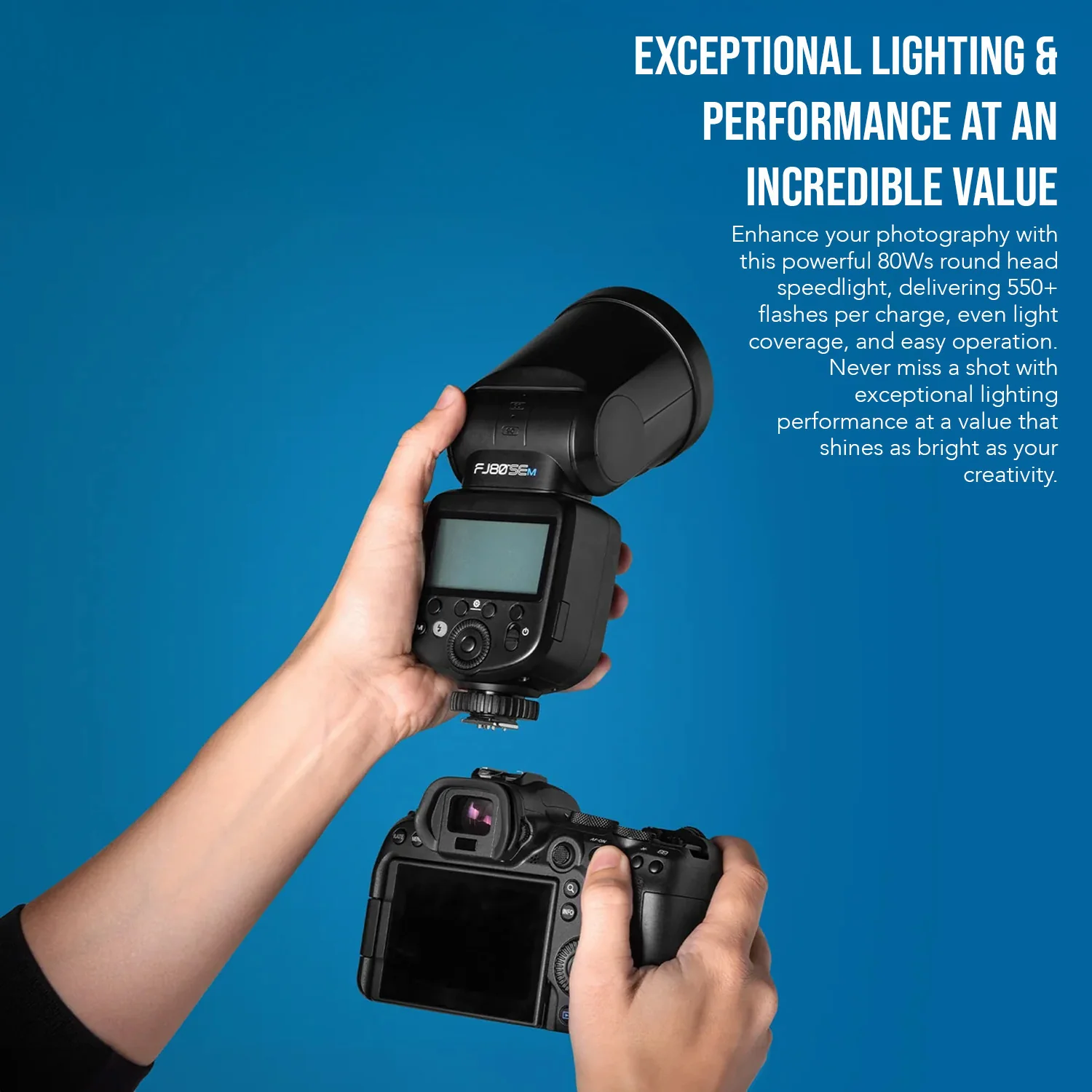 Westcott FJ80-SE M Multi-Brand 80Ws Speedlight with Integrated 2.4 GHz Transceiver - Image 12
