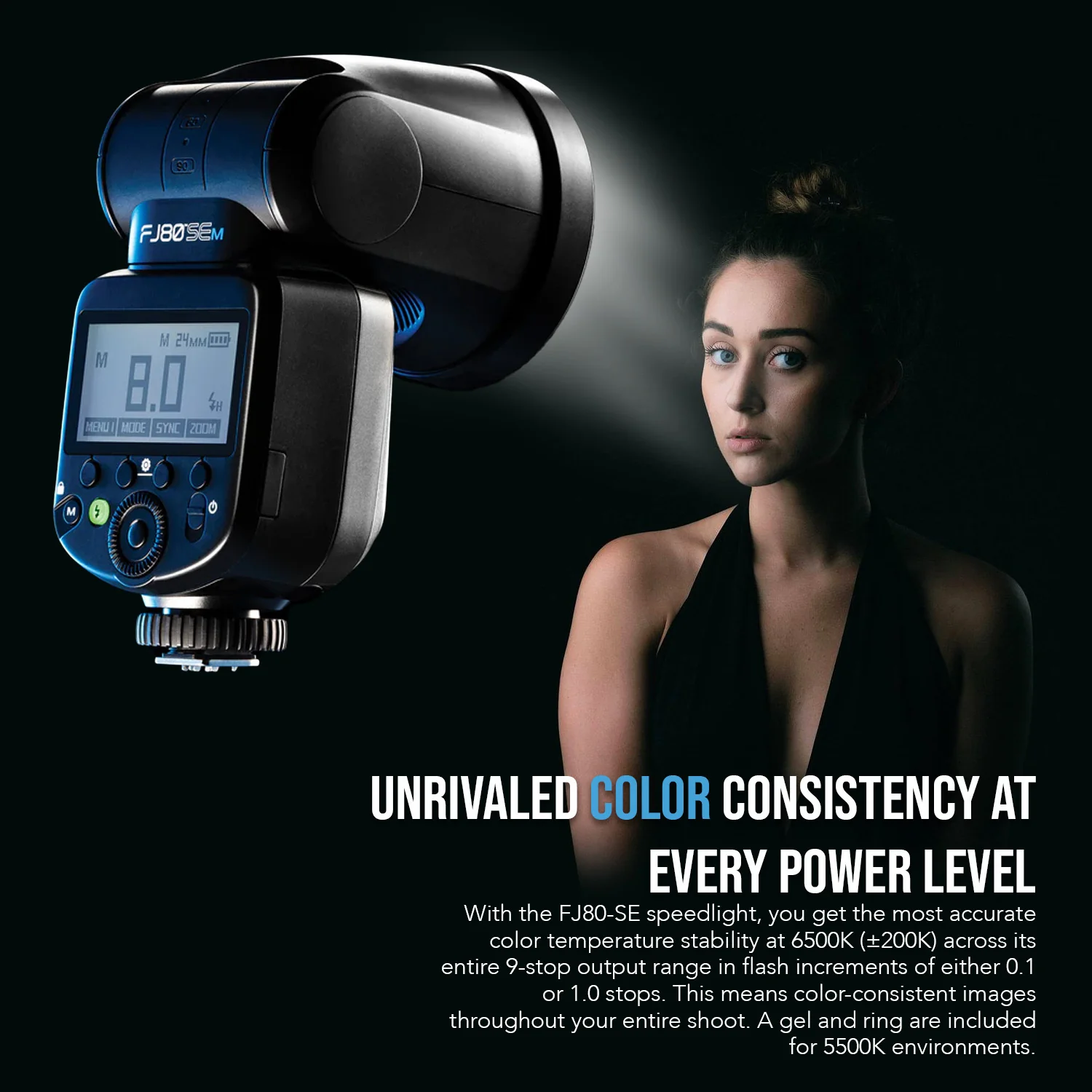Westcott FJ80-SE M Multi-Brand 80Ws Speedlight with Integrated 2.4 GHz Transceiver - Image 8