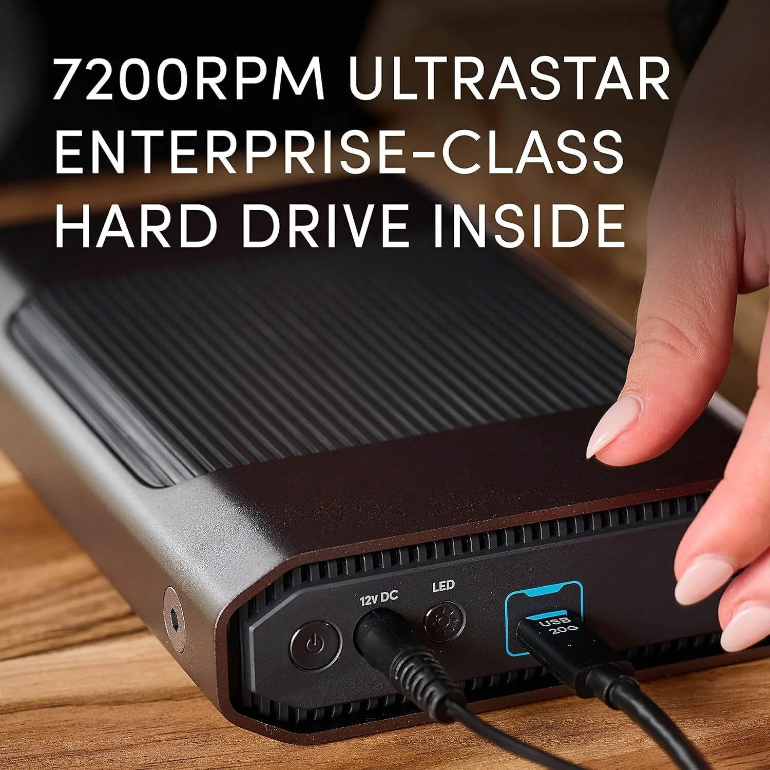 SanDisk Professional G-DRIVE Hard Drive with USB-C 10Gbps Interface (22TB) - Image 8