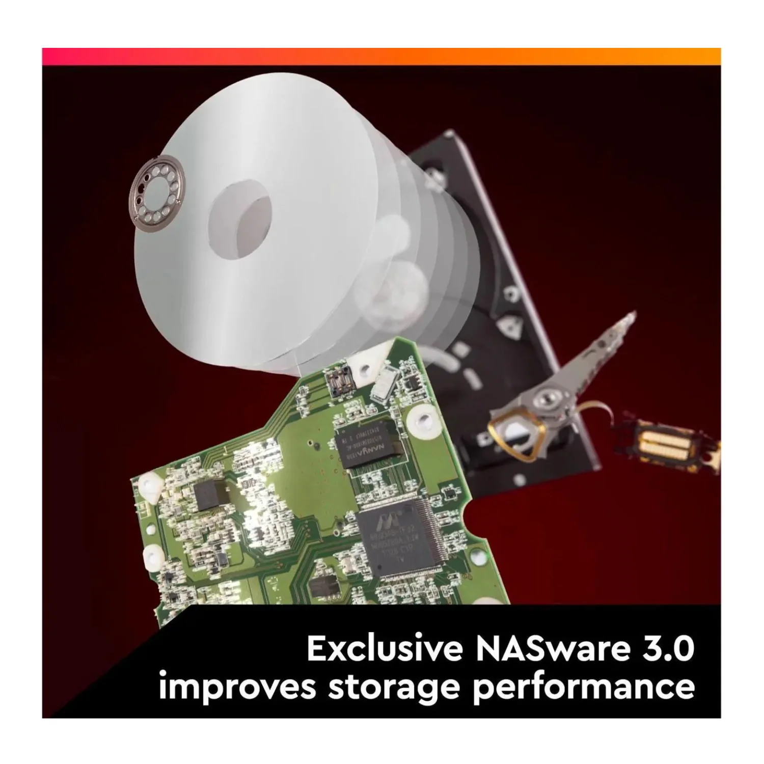 Western Digital 6TB WD Red Plus NAS Internal Hard Drive HDD - Image 4