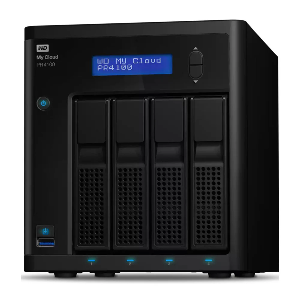 Western Digital My Cloud Pro Series 24TB PR4100 4-Bay NAS Server - Image 3