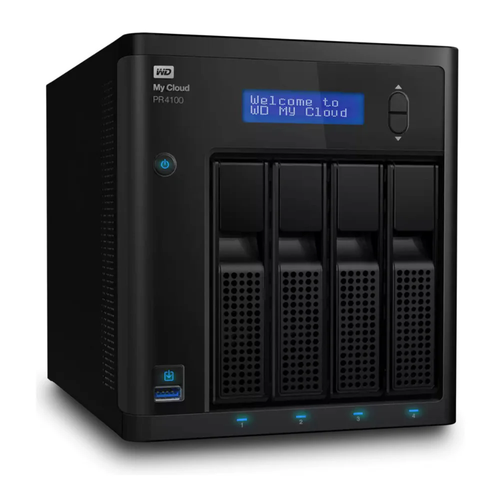 Western Digital My Cloud Pro Series 32TB PR4100 4-Bay NAS Server (4 x 8TB) - Image 3